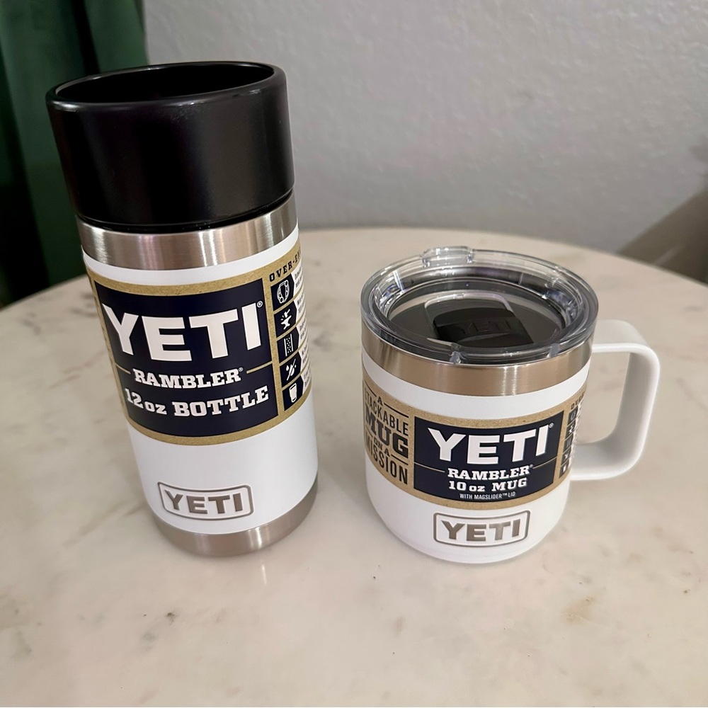 ❌Sold❌ Yeti 12oz Bottle & 10oz Mug